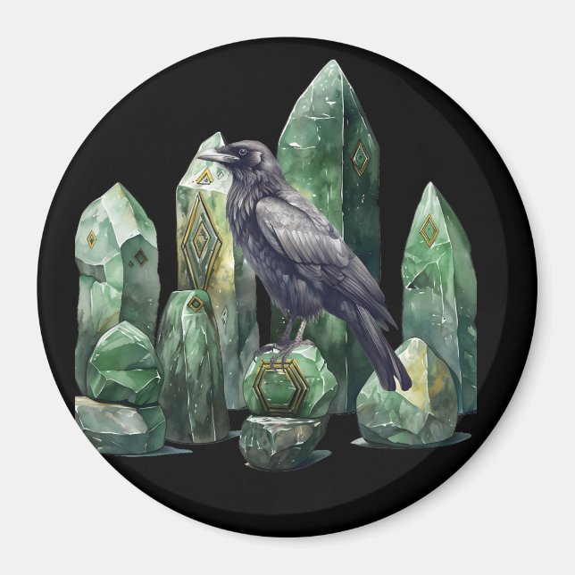 Los Monolitos del Cuervo de Odín Magnet (Vorne)