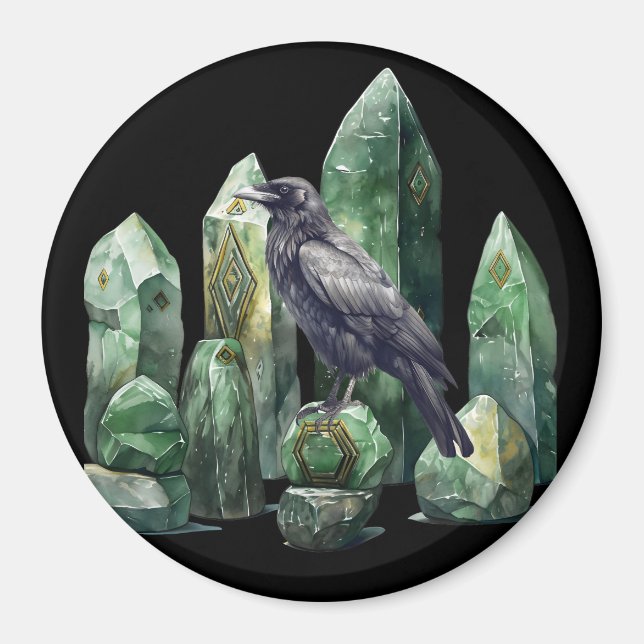 Los Monolitos del Cuervo de Odín Magnet (Vorne)