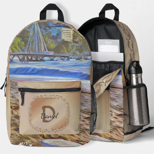 Los Muertos Beach 786 Bedruckter Rucksack