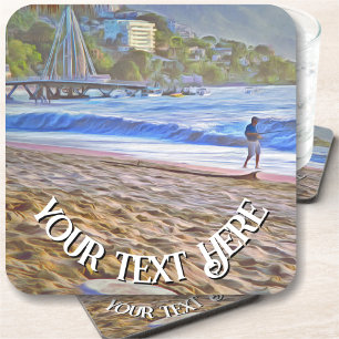 Los Muertos Beach 786 Getränkeuntersetzer