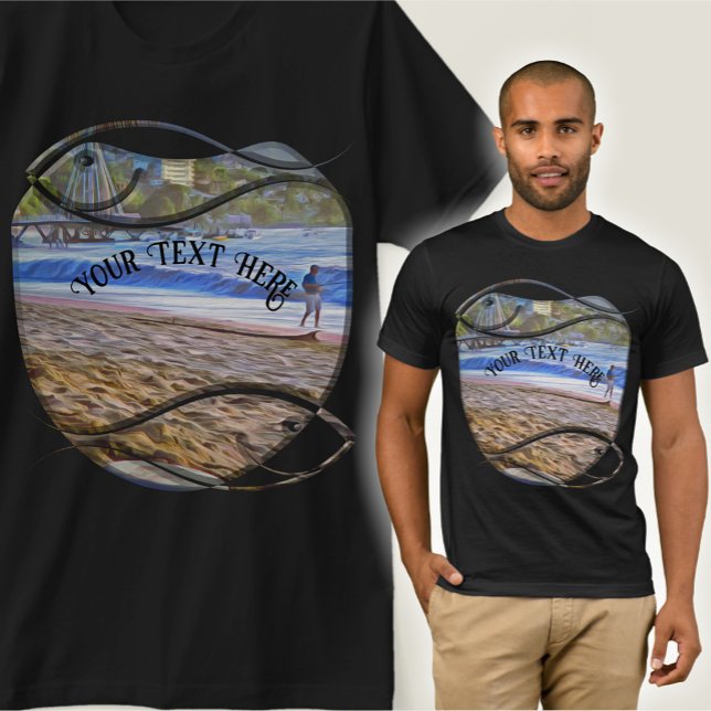 Los Muertos Beach 786 T-Shirt (Von Creator hochgeladen)
