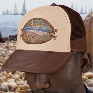 Los Muertos Beach Captain 786 Truckerkappe