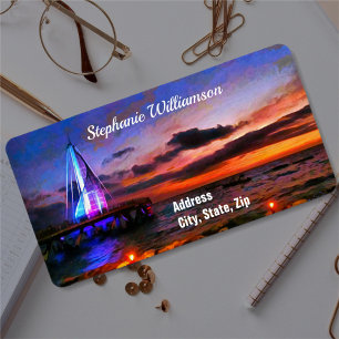 Los Muertos Pier 1182 Adresse Adressaufkleber