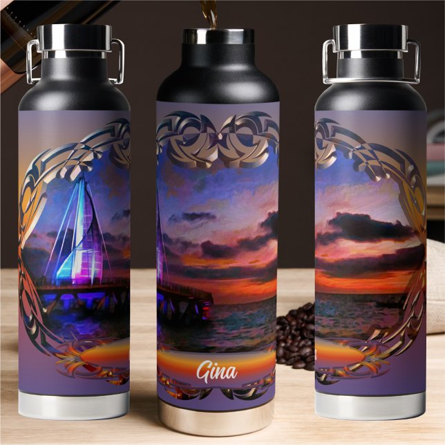 Los Muertos Pier Trinkflasche (Von Creator hochgeladen)