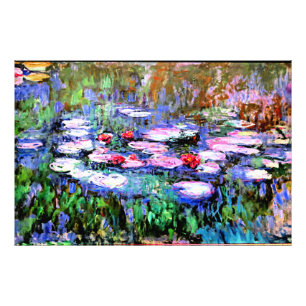 Los Nenufares (Seerosen) von Claude Monet Fotodruck
