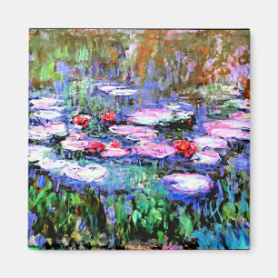 Los Nenufares von Monet Poster Magnet