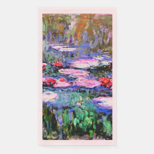 Los Nenufares von Monet Serviette