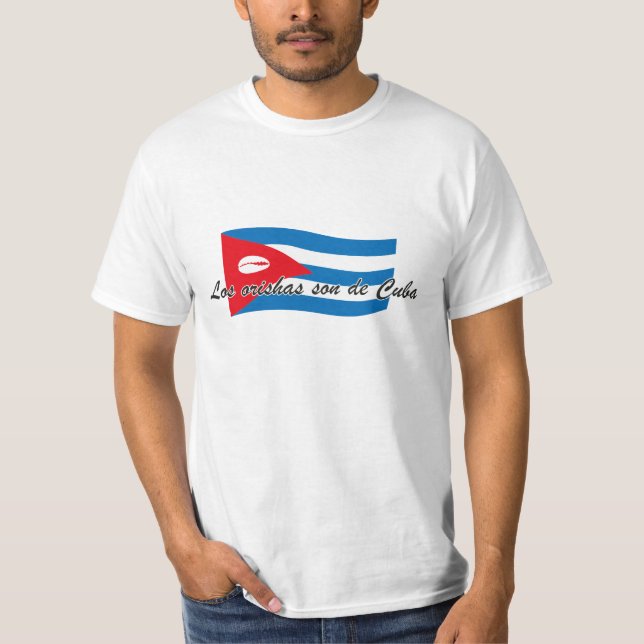 Los Orishas son de Cuba T-Shirt (Vorderseite)