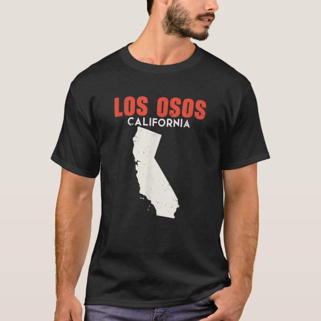 Los Osos California USA Staat America Travel Calif T-Shirt (Vorderseite)