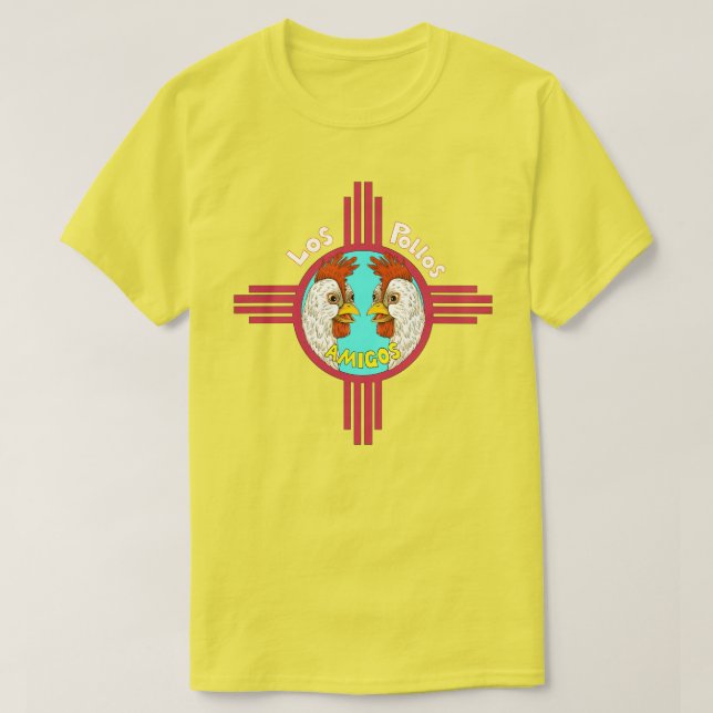 Los Pollos Amigos T - Shirt (Design vorne)