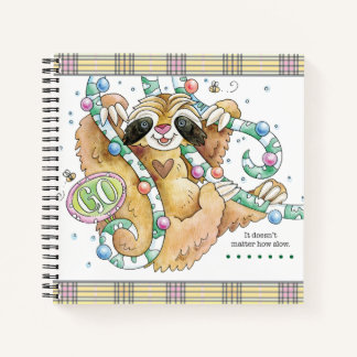 Los! Sloth Notizbuch