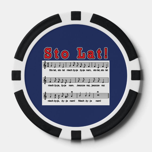 Los! Song Pokerchips (Vorderseite)