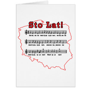 Los! Song Polnischer Karte