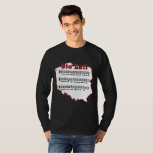Los! Song Polnischer Karte T-Shirt
