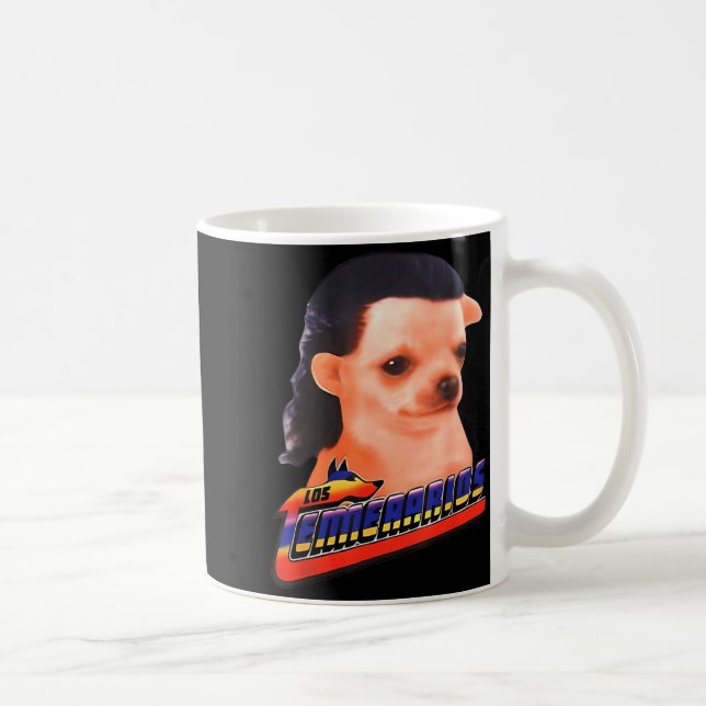 Los Temerarios Funny Dog Chihuahua  Kaffeetasse (Rechts)