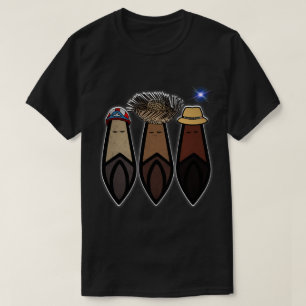 Los Tres Reyes Magos Boricua T-Shirt