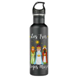 los tres reyes magos tee epiphany day edelstahlflasche