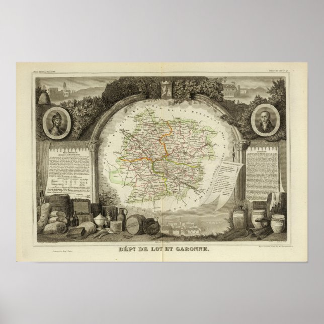 Los und Garonne Poster (Vorne)