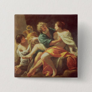 Los und seine Töchter, c.1630 (Öl auf Leinwand) Button