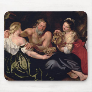 Los und seine Töchter Mousepad