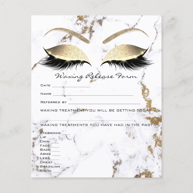 Löschen der Depilations-Haftpflicht-Freischaltung- Flyer (Vorne)