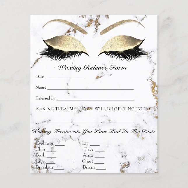 Löschen der Depilations-Haftpflicht-Freischaltung- Flyer (Vorne)