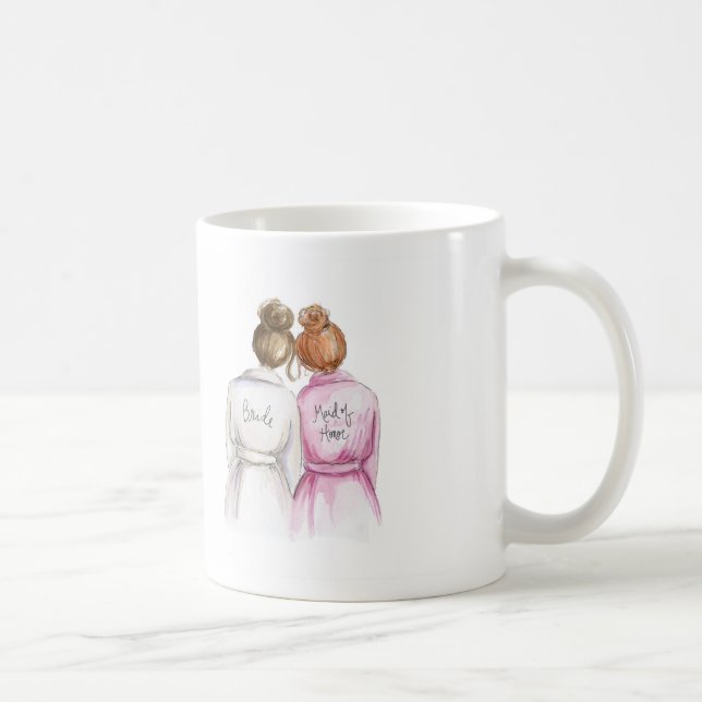 LÖSCHEN Sie hintere Tassen-brünette Tasse (Rechts)