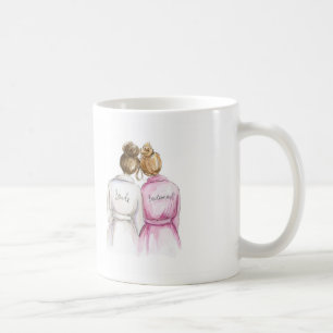 LÖSCHEN Sie hintere Tassen-brünettes Tasse
