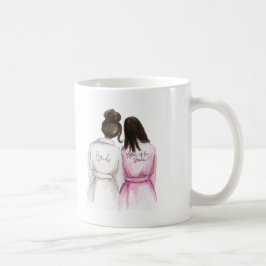Löschen Sie hintere Tassen-dunkle brünette Tasse