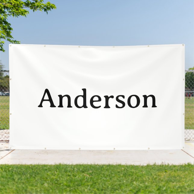 Löschen Sie Text Ersetzen Sie eigenes Design 6' x  Banner (Außenbereich)