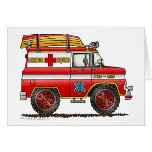 Löschfahrzeug EMS-Rettungs-Vans Ambulance