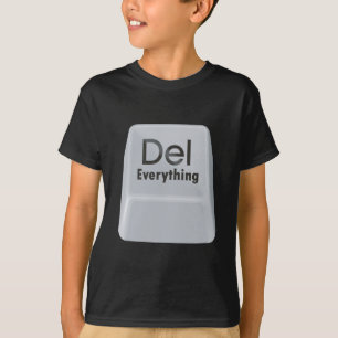 Löschung alles T-Shirt