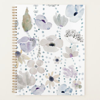 lose Aquarell-Blume Planer