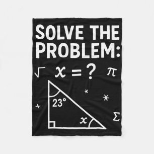 Löse das Problem, rechne die Mathematik 67 Meme Lu Fleecedecke