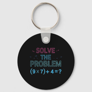 Löse das Problem Rechne die Mathematik 67 Meme Lus Schlüsselanhänger