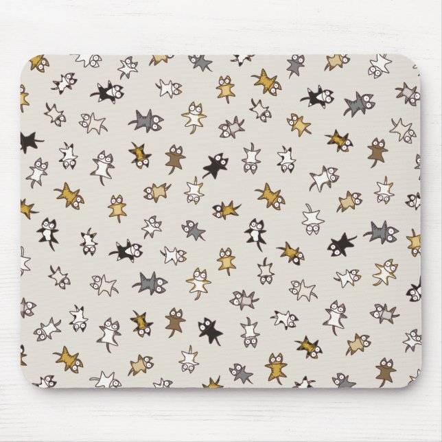 Lose Katzen Mousepad (Vorne)