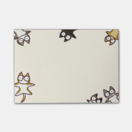 Lose Katzen Post-it Klebezettel