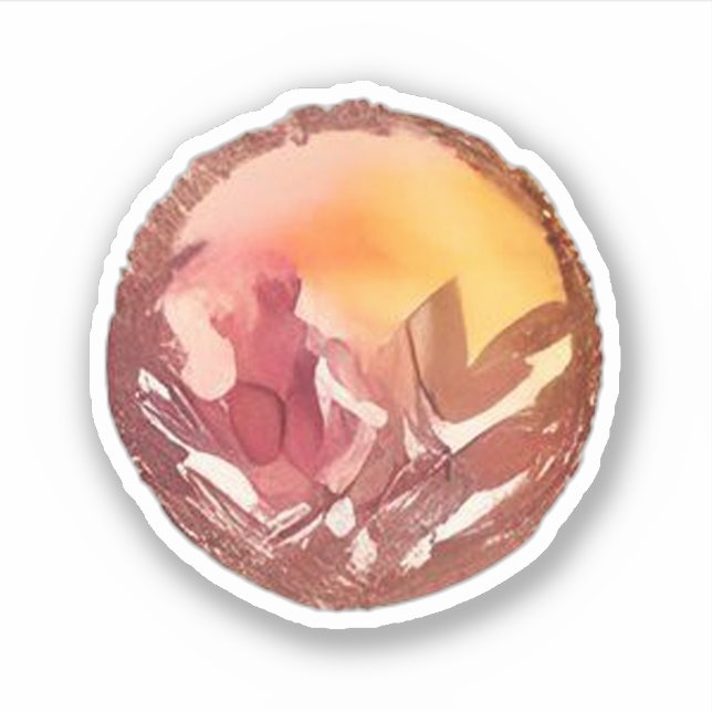 Lose Landschaft Aufkleber (Vorderseite)