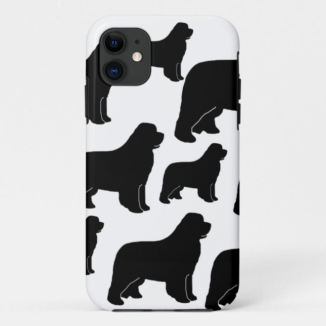 Lose Neufundland-Hunde Case-Mate iPhone Hülle (Rückseite)