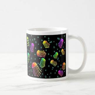 Lose vibrierende Quallen - Neonnacht Tasse