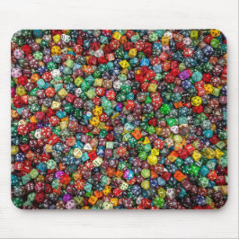 Lose Würfel! Mousepad