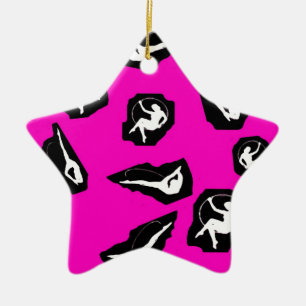 Lösegeld-Anmerkungs-Zirkus Keramikornament