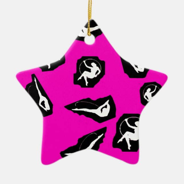 Lösegeld-Anmerkungs-Zirkus Keramikornament (Vorne)