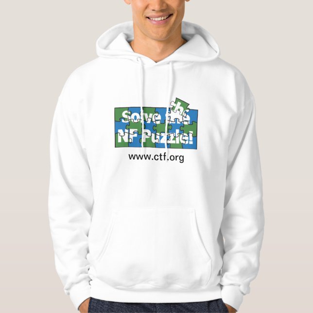 Lösen Sie das Ns-Düngungpuzzlespiel Hoodie (Vorderseite)