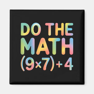 Lösen Sie die mathematische Gleichung Erntedankfes Magnet