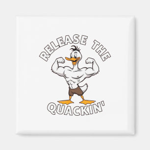 Lösen Sie die Quackin-Krafttraining Magnet
