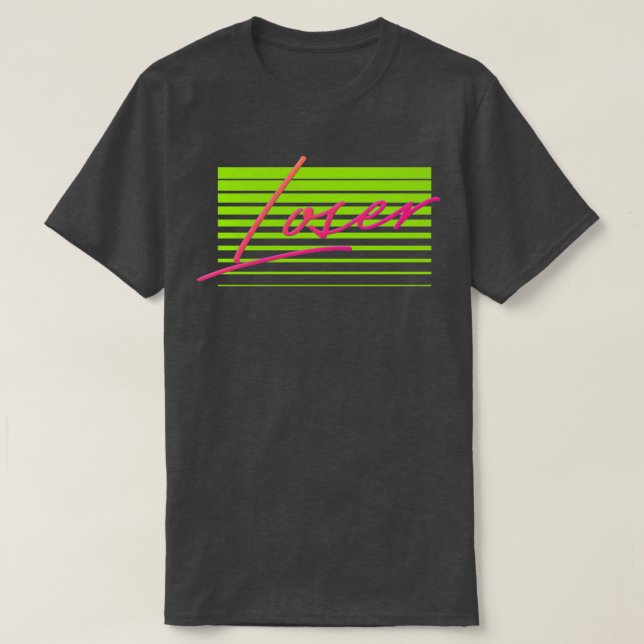 Loser 90er Stil REtro DesiGn T-Shirt (Design vorne)