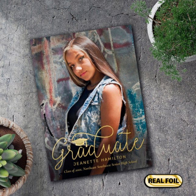 Loser Abschluss für Skripte vor/zurück im Foto Folieneinladung (Von Creator hochgeladen)