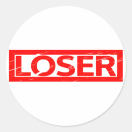 Loser-Briefmarke Runder Aufkleber