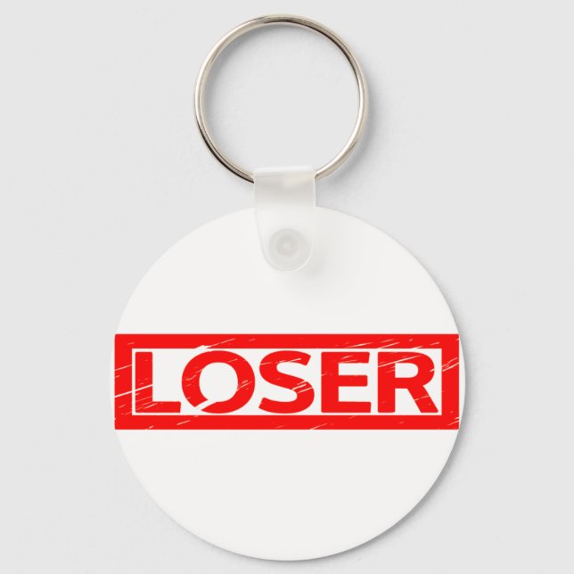 Loser-Briefmarke Schlüsselanhänger (Vorderseite)
